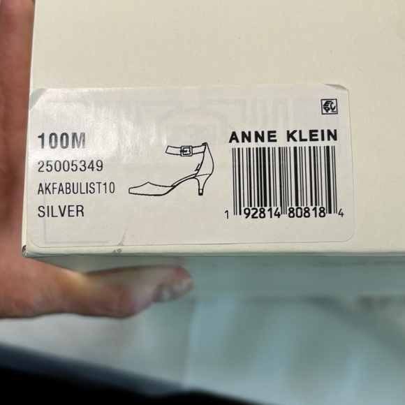 Anne Klein Womens Fabulist Ankle Wrap Dress Pumps 10M - Picture 9 of 9